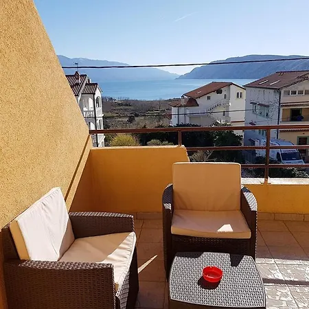 In With Sea View, Terrace, Air Conditioning, Wi-fi Apartment Lopar